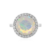Anillo en plata con Ópalo de Welo