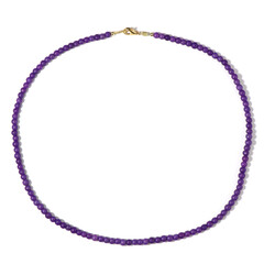 Collar en plata con Fosfosiderita