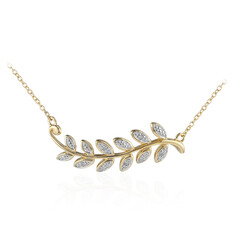 Collar en plata con Diamante I3 (I)