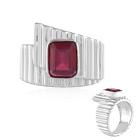 Anillo en plata con Rubí de Madagascar (de Melo)