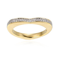 Anillo en latón con Diamante I3 (I) (Juwelo Style)