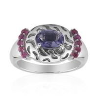 Anillo en plata con Iolita (Remy Rotenier)