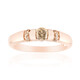 Anillo en oro con Diamante rosa de Francia de Argyle VS1 (Annette)