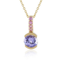 Collar en oro con Tanzanita