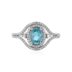 Anillo en plata con Zircón de Ratanak Kirí