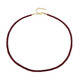 Collar en plata con Rubí