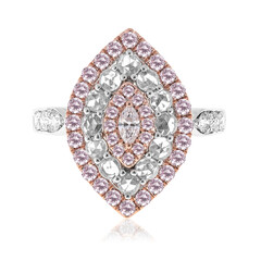 Anillo en oro con Diamante rosa I1 (CIRARI)