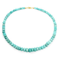 Collar en plata con Amazonita