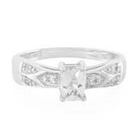 Anillo en plata con Berilo del Himalaya
