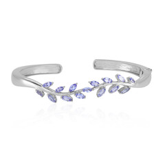 Brazalete en plata con Tanzanita