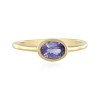 Anillo en plata con Tanzanita (Adela Silber)