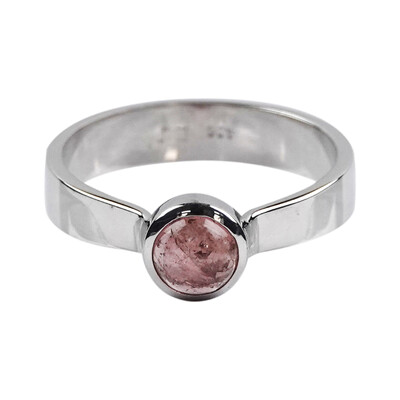 Anillo en plata con Turmalina