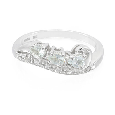 Anillo en plata con Turmalina Paraíba