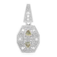 Colgante en plata con Alejandrita de Brasil