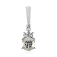 Colgante en plata con Danburita