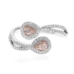 Anillo en oro con Diamante rosa I1 (CIRARI)