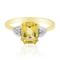 Anillo en oro con Heliodoro