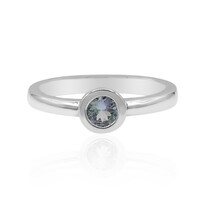 Anillo en plata con Tanzanita sin calentar