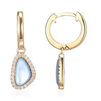 Pendientes en plata con Nácar