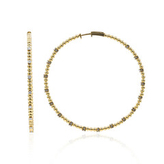 Pendientes en oro con Diamante I1 (H)  (CIRARI)