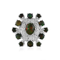 Anillo en plata con Ópalo de Mezezo