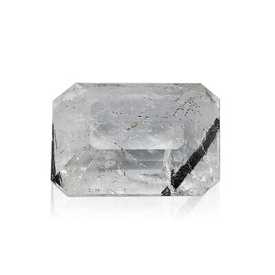 Piedra preciosa con Cuarzo rutilado negro