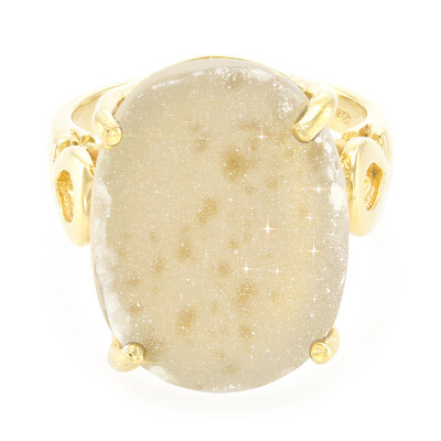 Anillo en plata con Ágata brillante