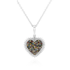 Collar en plata con Diamante I3 (J)