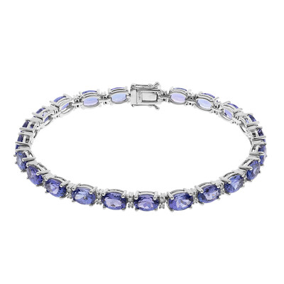Brazalete en oro con Tanzanita AAA (CIRARI)