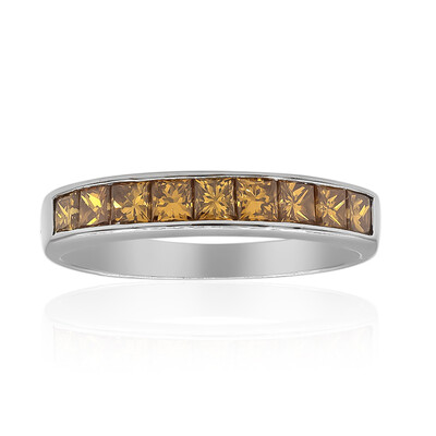 Anillo en oro con Diamante amarillo SI2 (Estée Collection)
