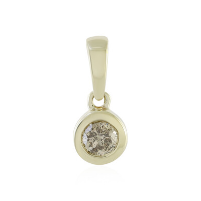 Colgante en oro con Diamante champán I4