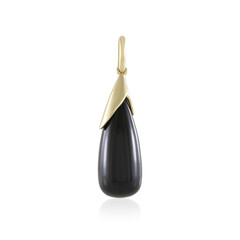 Colgante en oro con Ónix negro