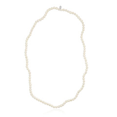 Collar en plata con Perla Freshwater (TPC)