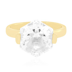 Anillo en plata con Cuarzo blanco