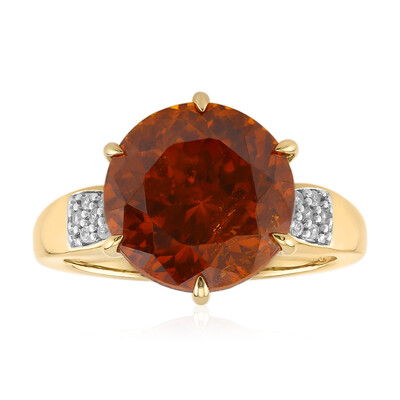 Anillo en oro con Esfalerita