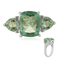 Anillo en plata con Fluorita de Esperanza