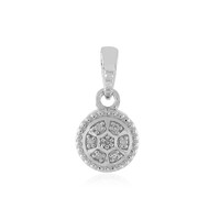 Colgante en plata con I1 (I) Diamante