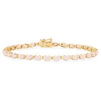 Brazalete en plata con Ópalo de Welo