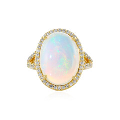 Anillo en plata con Ópalo de Welo