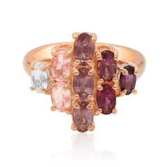 Anillo en plata con Rodolita