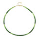 Collar en plata con Tsavorita de Tanzania
