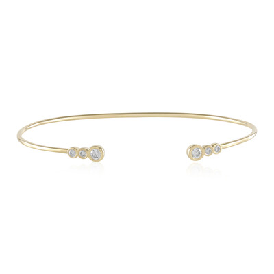 Brazalete en oro con I2 (G) Diamate (de Melo)