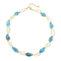Collar en plata con Turquesa