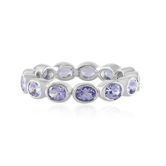 Anillo en plata con Tanzanita (de Melo)