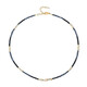 Collar en plata con Zafiro azul (Riya)