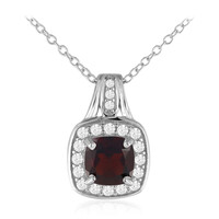 Collar en plata con Granate