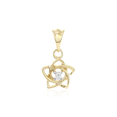 Colgante en oro con Diamante SI1 (I)