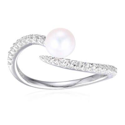 Anillo en plata con Perla Freshwater