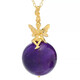 Collar en plata con Amatista (Gems en Vogue)