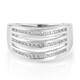 Anillo en plata con Topacio blanco